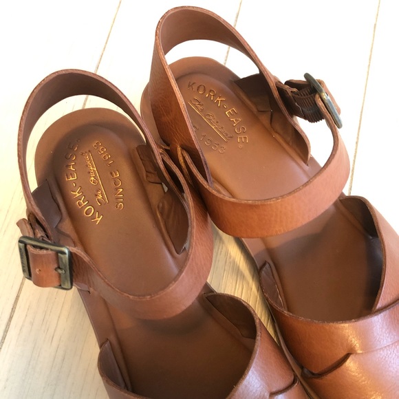 Kork-Ease Myrna wedge leather sandals - Picture 8 of 8